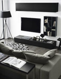 moderní obývací pokoje